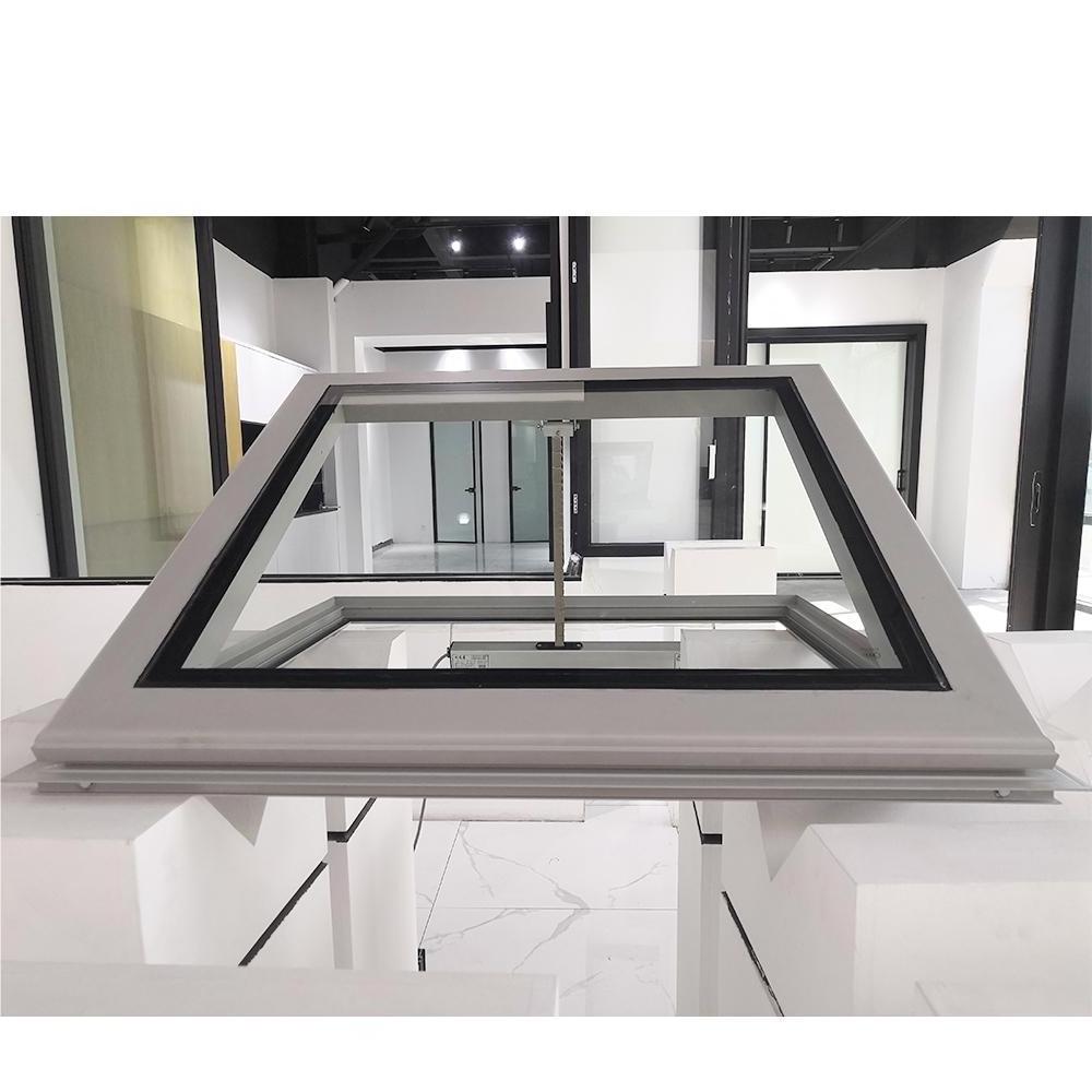 Motorized Skylight Aluminium windows double glazed roof skylight