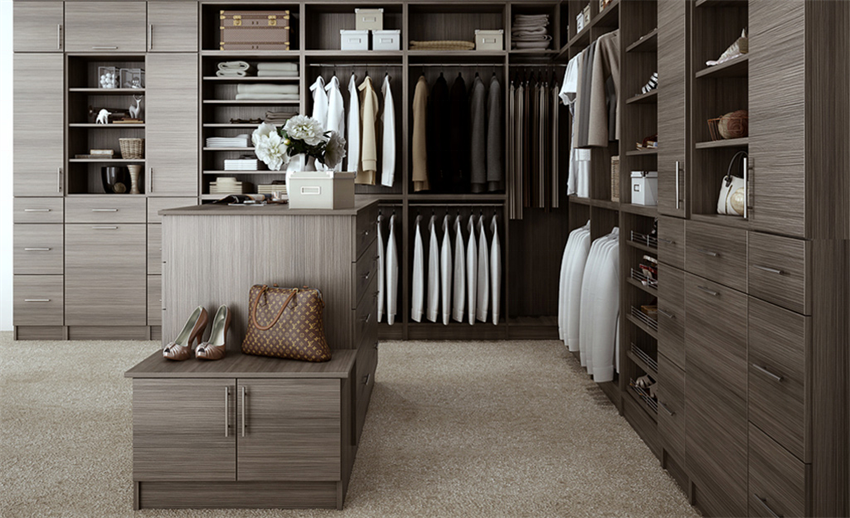 CBMmart Modern Bedroom Built in Wardrobe Closet Wardrobe Accessories Walk-in Closet