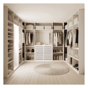 CBMmart High Quality Bedroom Furniture Storage Wardrobe Walk In Closet