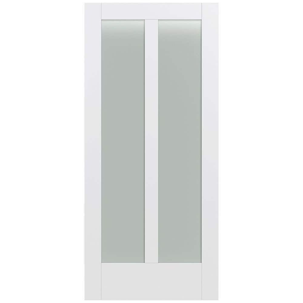 CBMmart Waterproof Bathroom Modern Interior Wood Front Steel Frame Glass Doors for Houses