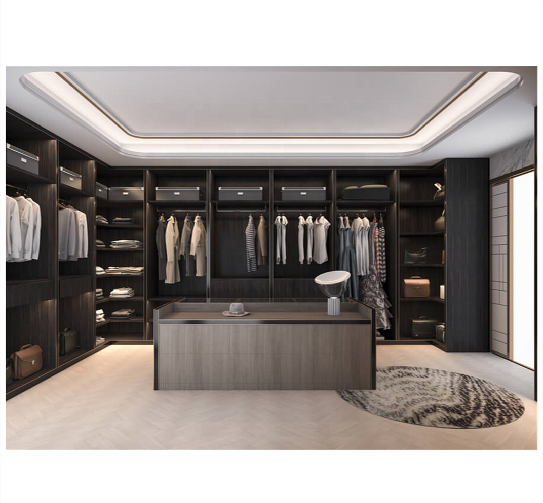 CBMmart Modern Luxury Organizer Bedroom Storage Wardrobe Walk In Closet