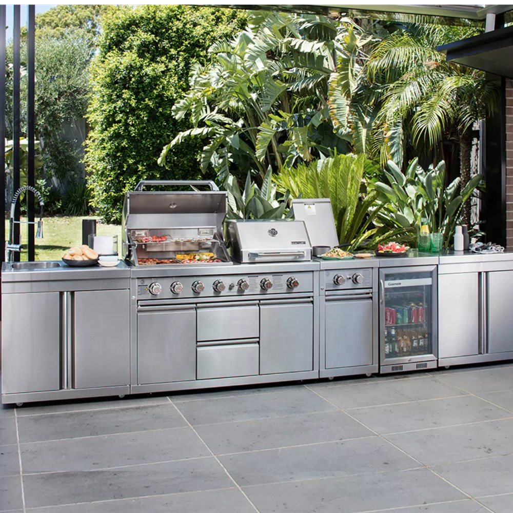 CBMmart China Kitchen Items Outdoor Furniture Outdoor BBQ Kitchen Stainless Steel Kitchen Cabinet