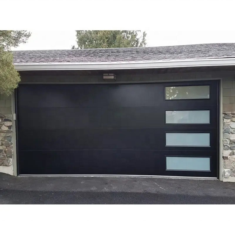 CBMmart Residential Galvanized Steel Automatic Garage Door Overhead Sectional Door Garages Door for Villa