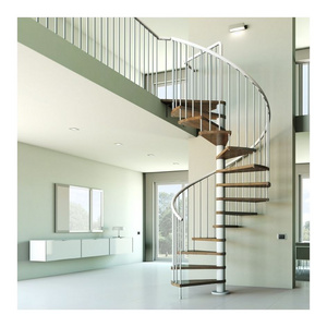 CBMmart Modern spiral staircase iron stainless steel 304 staircase railing designs staircase designs duplex house