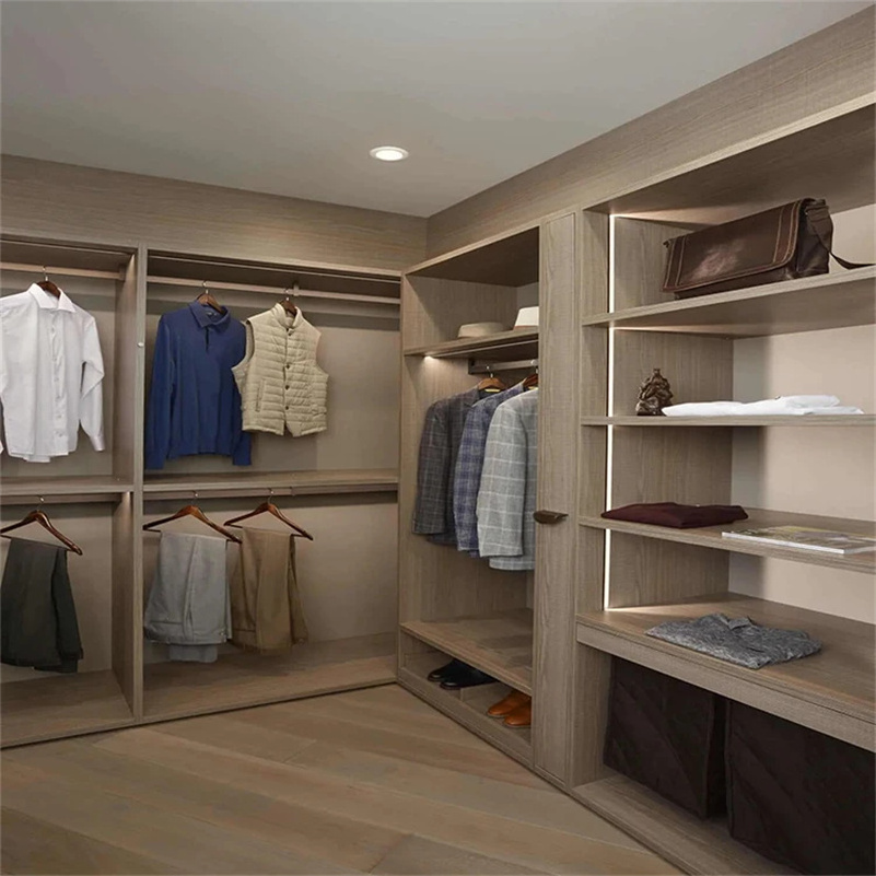 CBMmart Modern Simple Clothes Wardrobe For Bedroom Dressing Room Walk-in Closets Cupboard Design