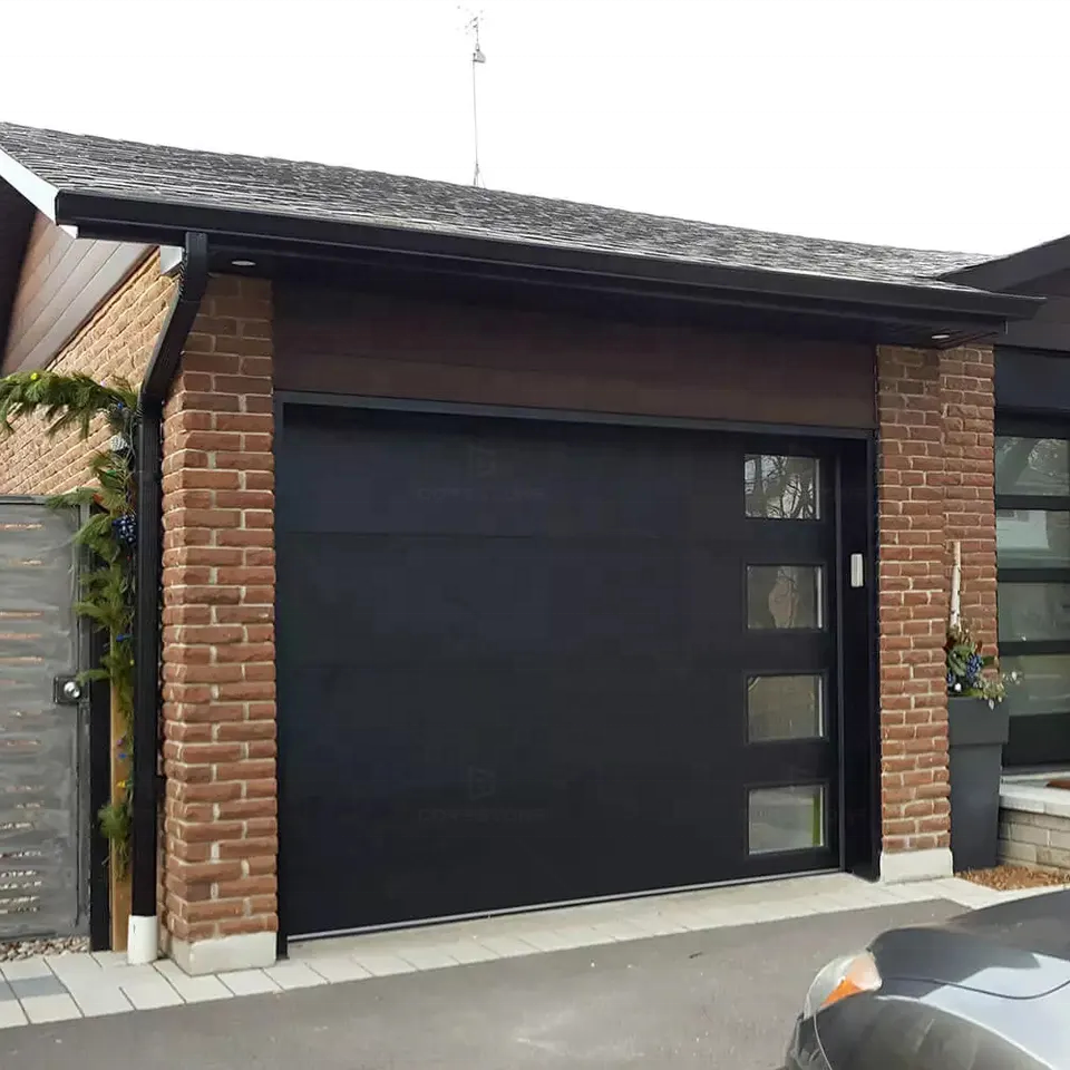 CBMmart Residential Galvanized Steel Automatic Garage Door Overhead Sectional Door Garages Door for Villa