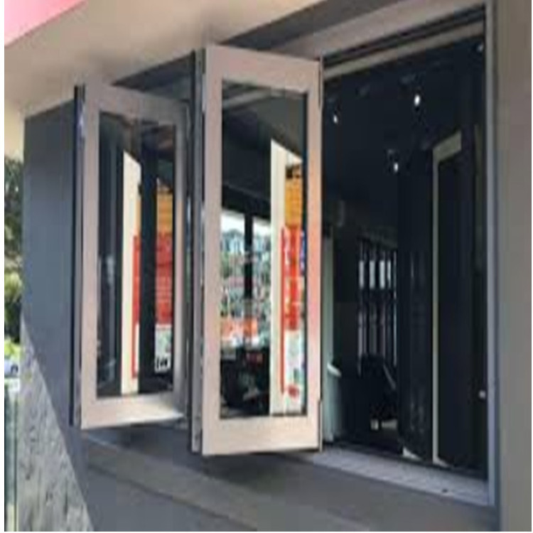 CBMmart heat insulation tempered glass aluminium windows horizontal folding windows aluminium bi-fold windows