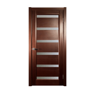 CBMmart Hotel Room Home Latest Design Wooden Frame Sale Decorative Interior Half Glass Pantry Door