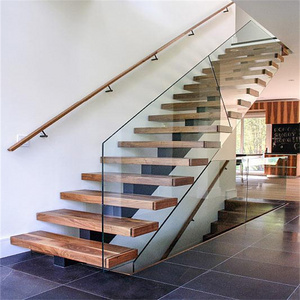 CBMmart Customized Colors Nose Profile Stair Nosing Seal Strip Stairs Factory Used Metal Indoor Luxury Straight Stairs