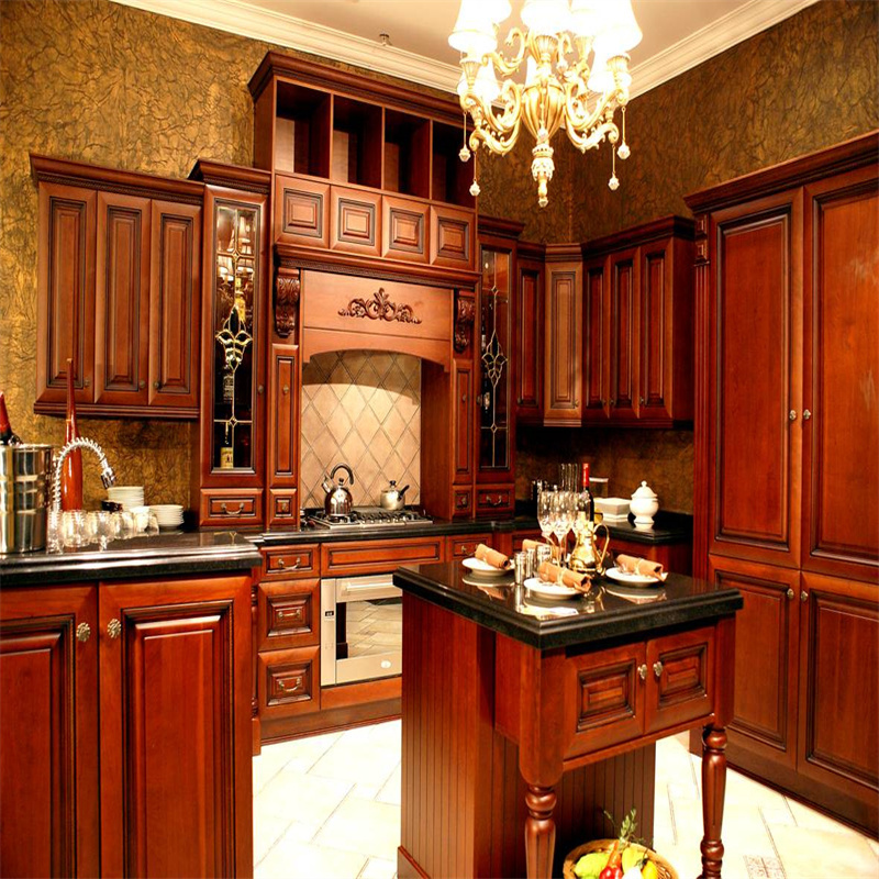 CBMmart Pantry Cabinet Island Kitchen Designs luxury Kitchen Cabinet Solid Wood Kitchen Cabinets