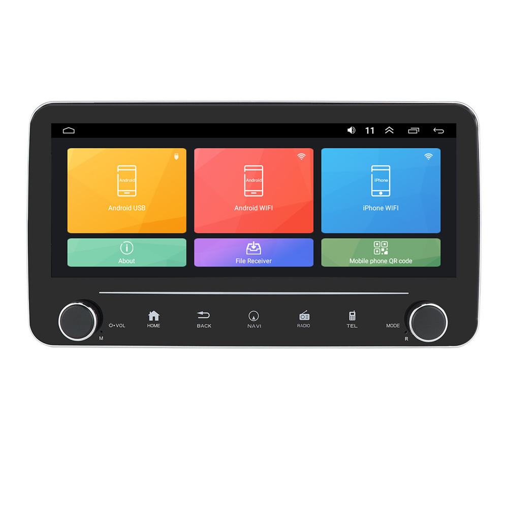 10.25 Inch 2.5d Screen Android 10 Universal Slim Car Dvd Video Radio Player With Good Factory Price Match 9