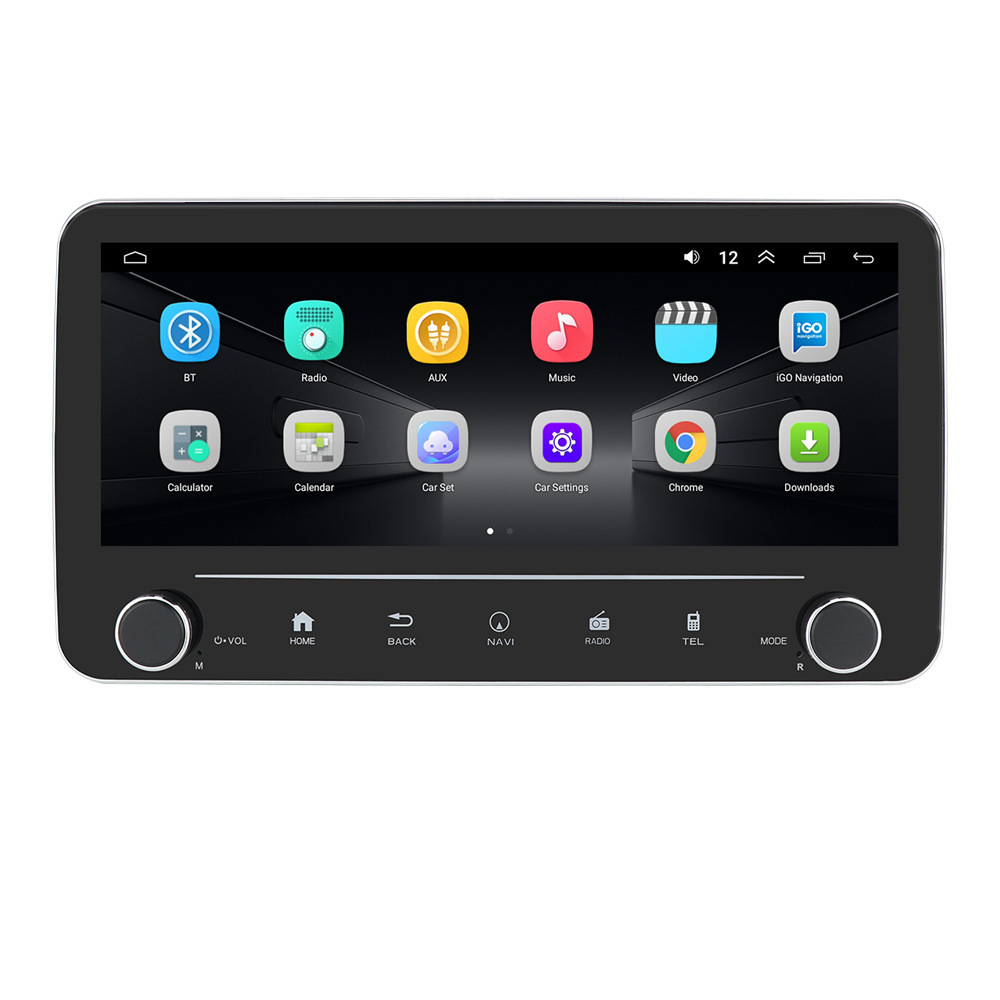 10.25 Inch 2.5d Screen Android 10 Universal Slim Car Dvd Video Radio Player With Good Factory Price Match 9