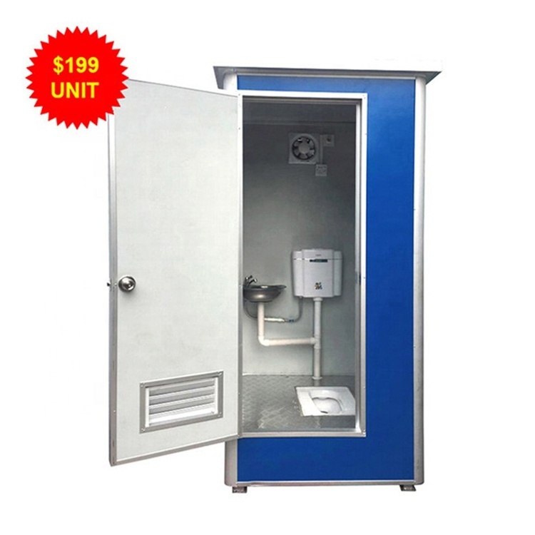 China Public Wc Toilet Cheap Eps Mobile Toilets Prefab Outdoor Mobile Toilet In Kenya