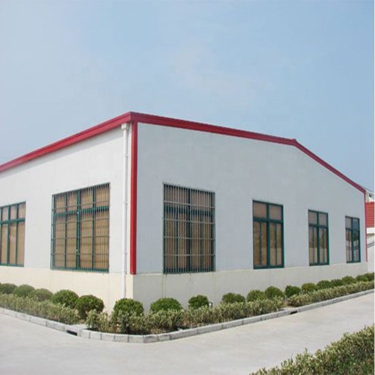 Chinese Prefabricated Steel Structure Warehouse Fabricated  Light Steel Structure Warehouse