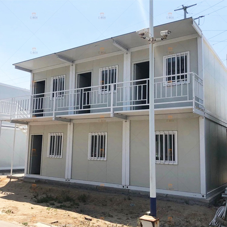 CBOX China manufactured apartment dormitory office steel structure prefab house building