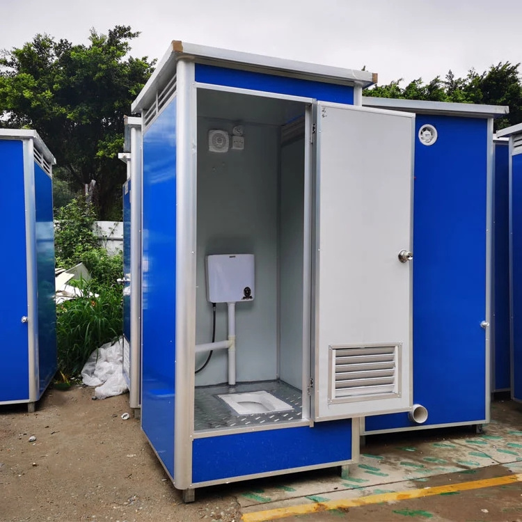 Ready To Use Prefab House Chemical Toilet Outdoor Mobile Plastic Portable Toilets And Showers For Camping