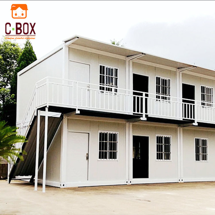 CBOX China manufactured apartment dormitory office steel structure prefab house building