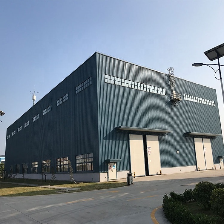 Chinese Prefabricated Steel Structure Warehouse Fabricated  Light Steel Structure Warehouse