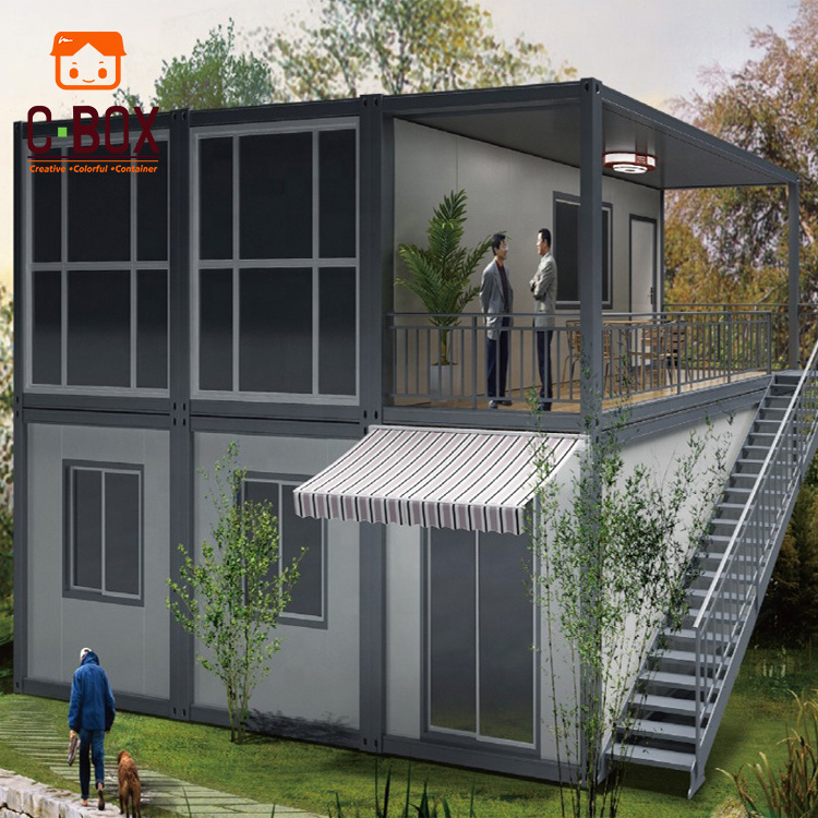 Modern modular flatpack prefab tiny prefabricated office house container home casas prefabricadas