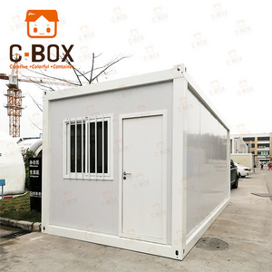 40ft Flat Pack Container House Modular Restaurant Buildings Prefab Shipping Container House