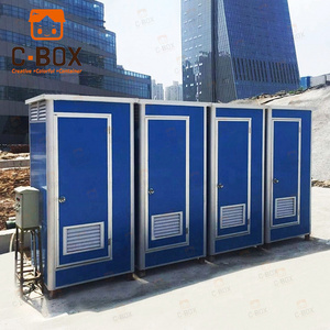 Modular Prefab Shower Cabin Toilet Mobile Outdoor Camping  Plastic Portable Toilets Dubai