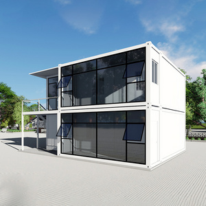 China Safe Waterproof Low Cost Container House Movable Ce Container Prefab House Coffee Shop