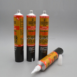 empty Squeeze 30ml aluminum tube for super lace glue