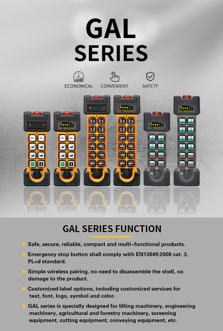 wireless device operating overhead hoist crane remote control crane for adults