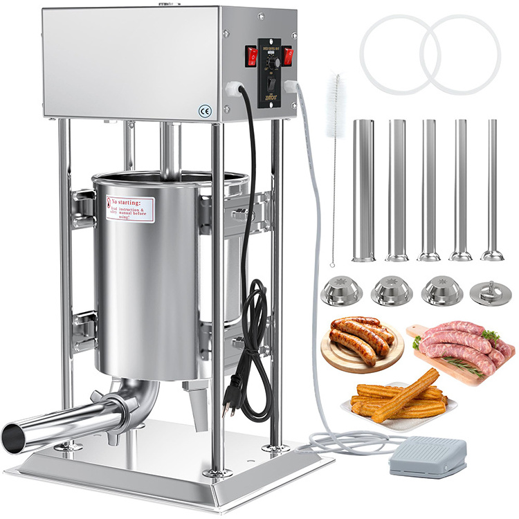 2023 hot selling	automatic arrival golden supplier homemade sausage stuffer hot sale low price kitchener sausage stuffer parts