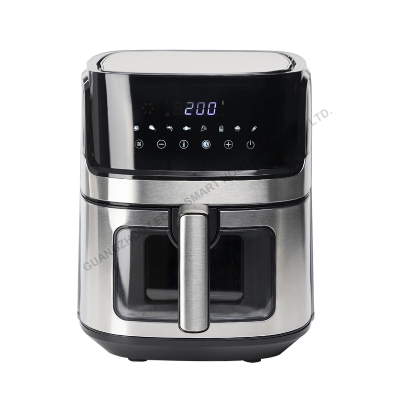 Top Sale air fryer 6 liters control air fryer electric deep smart air fryer 8L