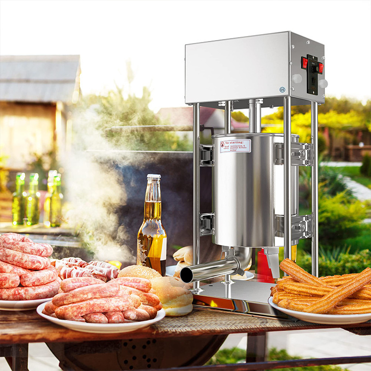 CHANGTIAN industrial automatic sausage stuffer pneumatic sausage stuffer meat processing machinery sausage stuffer