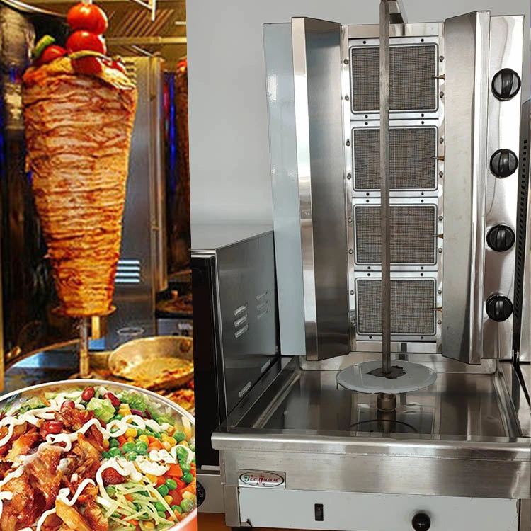 Best seller wholesale shawarma machine electric restaurant rotate electric shawarma machine electric mini shawarma machine