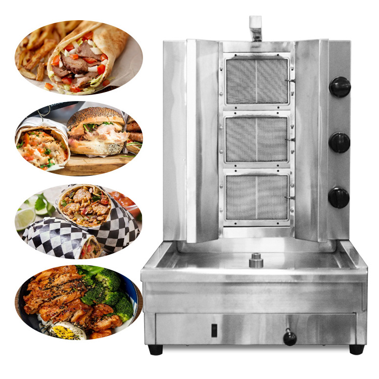 Best seller wholesale shawarma machine electric restaurant rotate electric shawarma machine electric mini shawarma machine