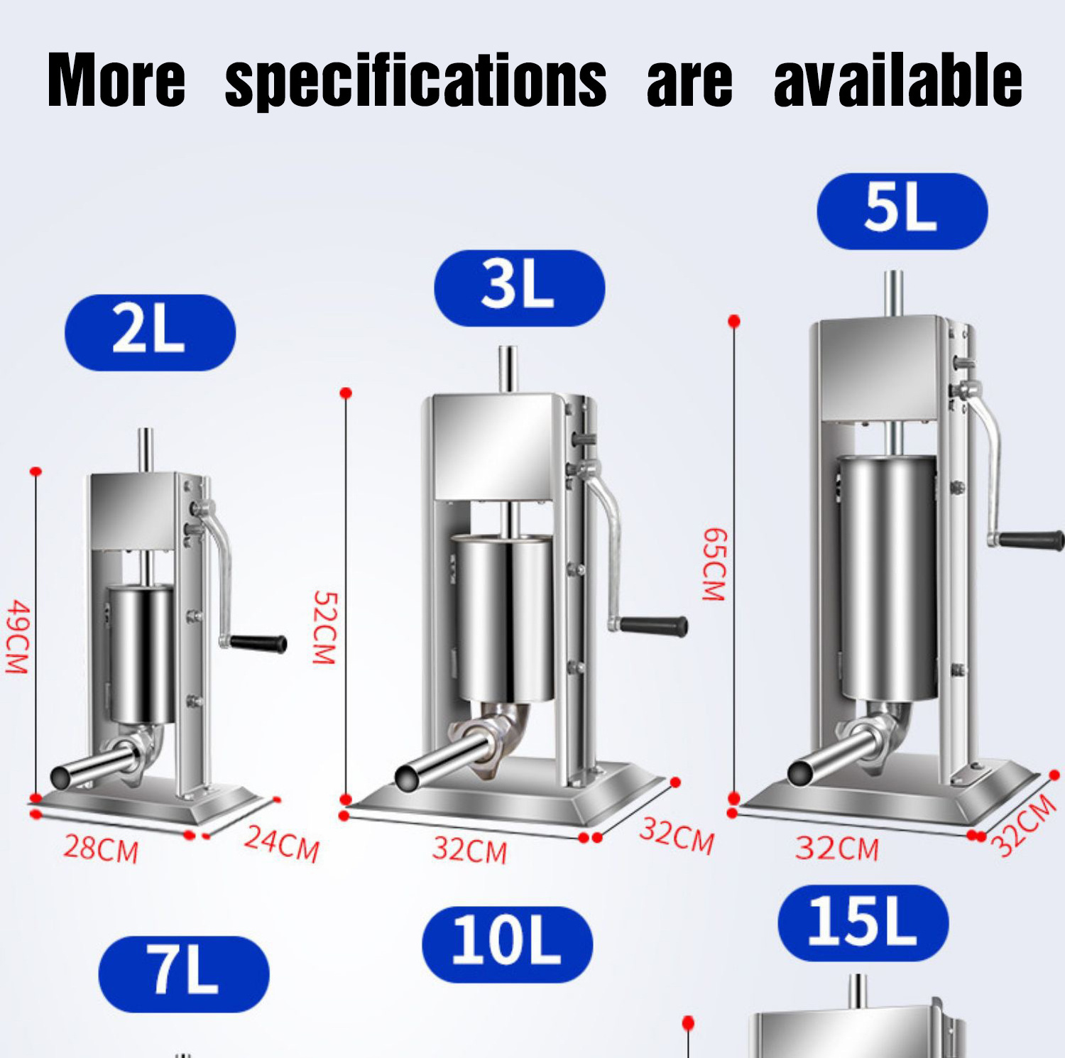 CHANGTIAN industrial automatic sausage stuffer pneumatic sausage stuffer meat processing machinery sausage stuffer