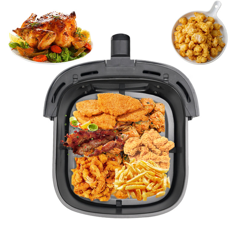 High speed air fryer&grill air fryer xiaomi new silicone baking pan  liner thickened price silicone reusable air fryer liner for