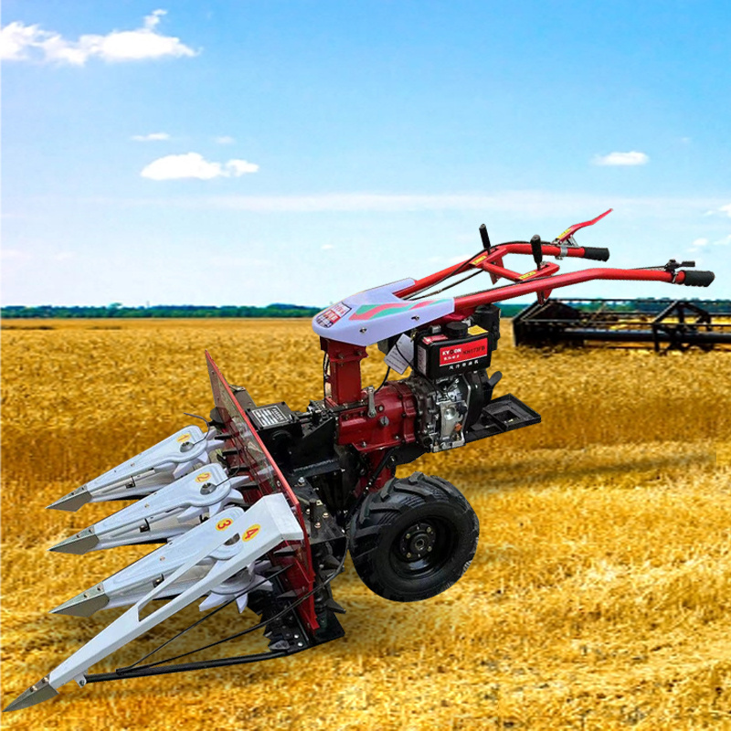 Hot selling mini corn in usa mini para venda gangyi new generation mini combine harvester