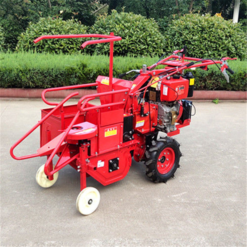 Hot Sale corn harvester cut head machine small combine harvester for corn 3 row corn combine harvester