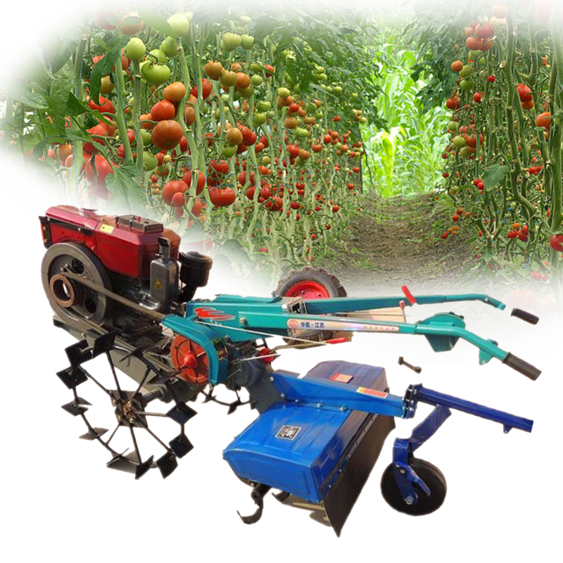 CHANGTIAN agricultural machinery walking tractor disc plough 2 wheel walking tractor power tiller walking tractor for farm