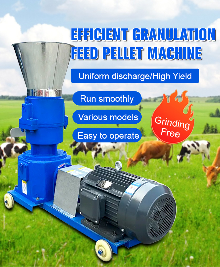 2023 NEW LAUNCH feed pellet machine spare parts type 150 animal pellet feeding mill poultry feed pellet making machine retail