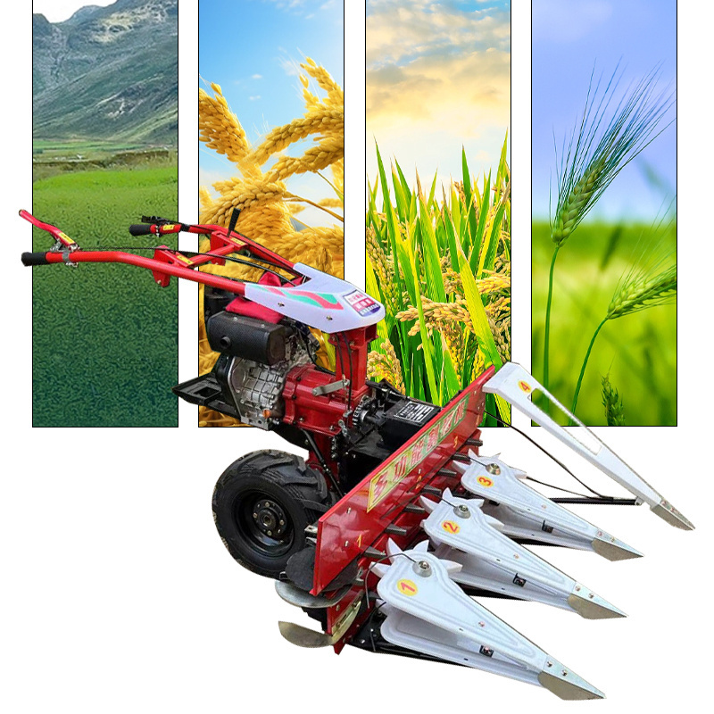 Hot selling hand operated mini soybean harvester mini corn harvester machine in usa mini colheitadeira para venda harvest