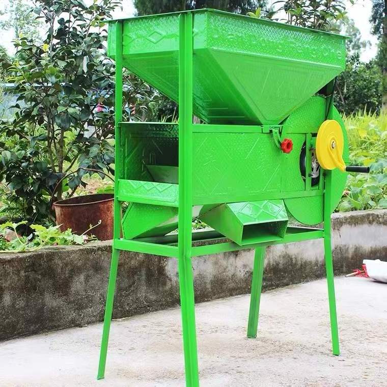 2023 Farm wholesale	commercial Grain cleaning winnower machine cracking and winnowing cocoa beans  seeds sorting and cleaning