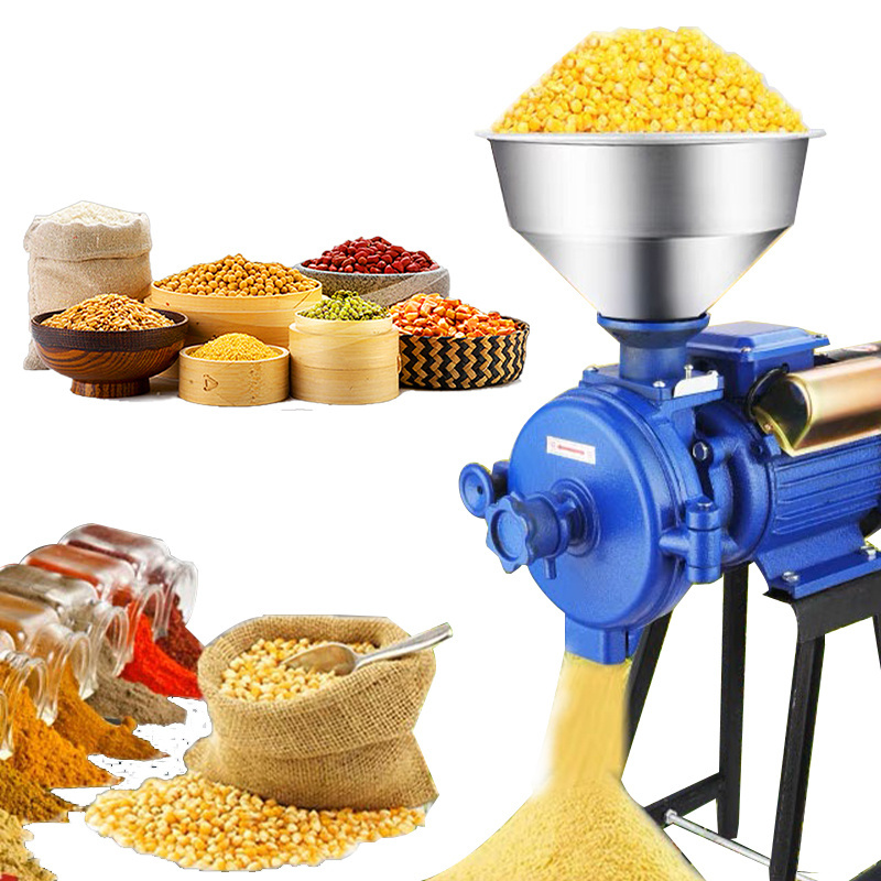 2023 Farm wholesale grain grinder machine for kitchen spice grinder machine small household espresso coffee machine with grinder