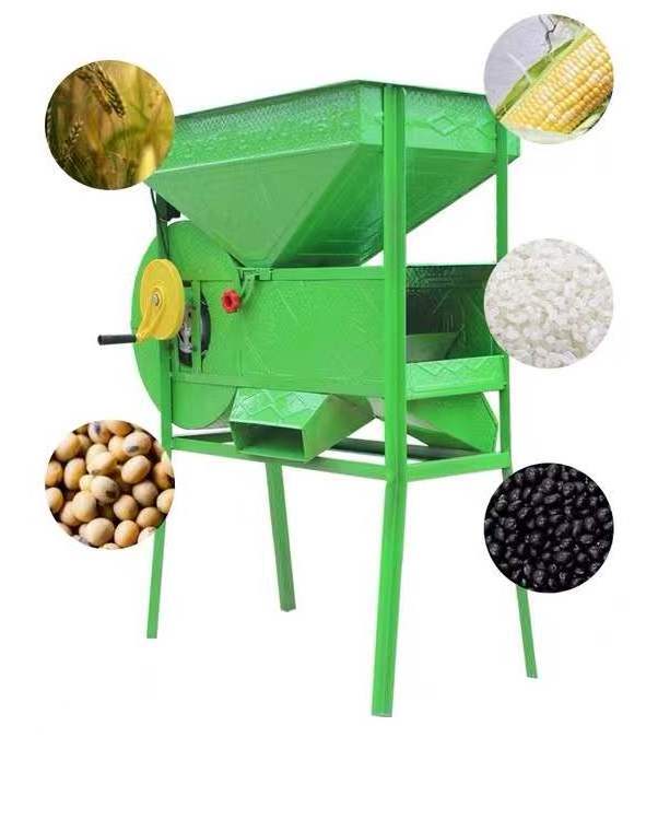 2023 Farm wholesale	commercial Grain cleaning winnower machine cracking and winnowing cocoa beans  seeds sorting and cleaning