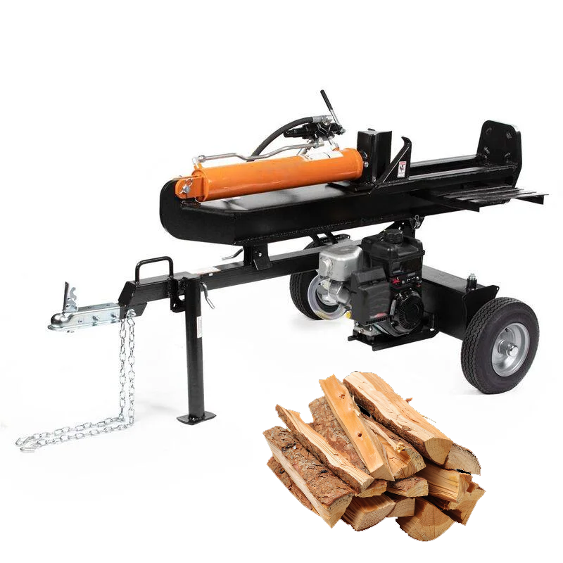 Forestry Machinery 40-ton wood splitter 50 ton wood splitter wood log splitter horizontal mini loader