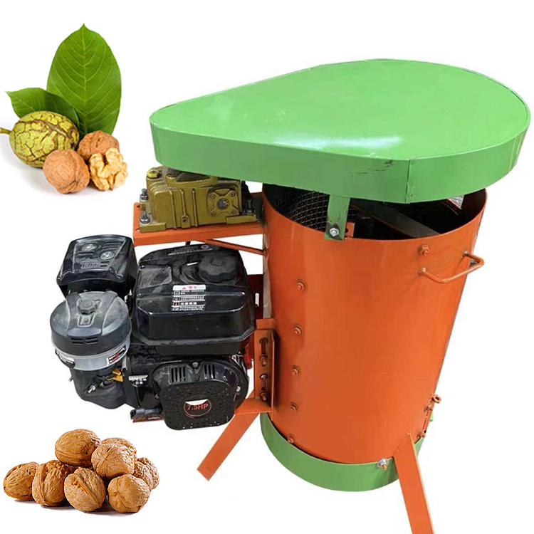 Professional Processing Hulling commercial walnut sheller hazelnut cracking green walnut peel machine high efficient sheller