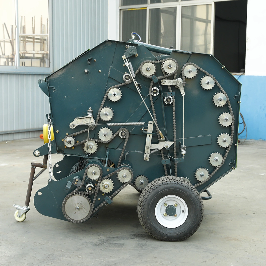 Factory wholesale hay bailing mini square baler hay balers rolling round hays baler machinery hydraulic pine machineries