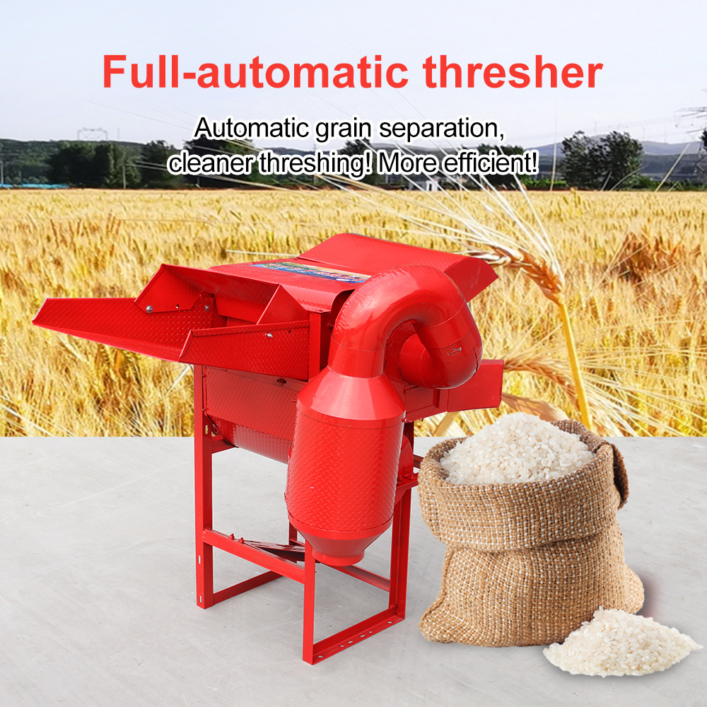 foot powered wheat thresher machine corn thresher and peeling machinery combined corn peeler and thresher