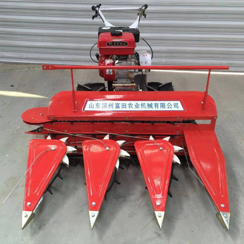 Hot selling mini sugarcane harvester half feed mini harvester mini combine oats harvester for farm