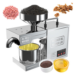 Hot sale 6kg/h cbd oil press machine hot oil press machine olive oil press machine in italy for home