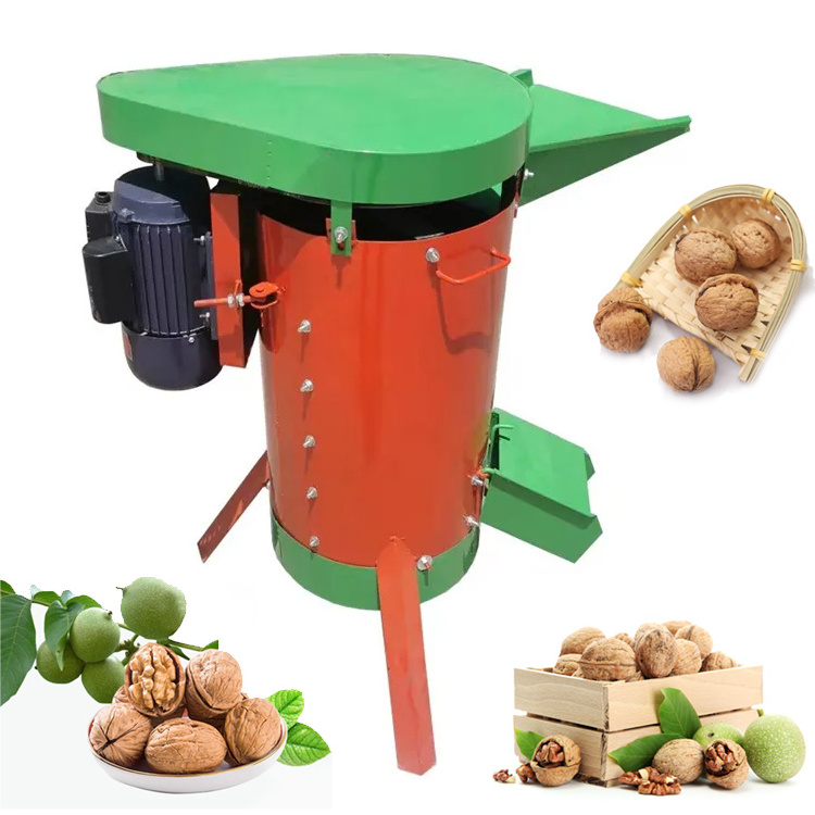 Professional Processing Hulling commercial walnut sheller hazelnut cracking green walnut peel machine high efficient sheller